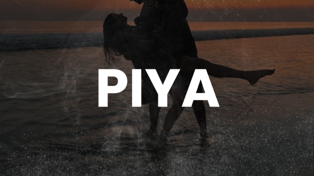 Piya Hindi Love Song Album Cover by Niraj Chohan, Music Label Aria Musico®